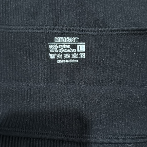 Ribbed Seamless Bodysuit for Women Shapewear Tank Top for Tummy Control Size L - Picture 3 of 4